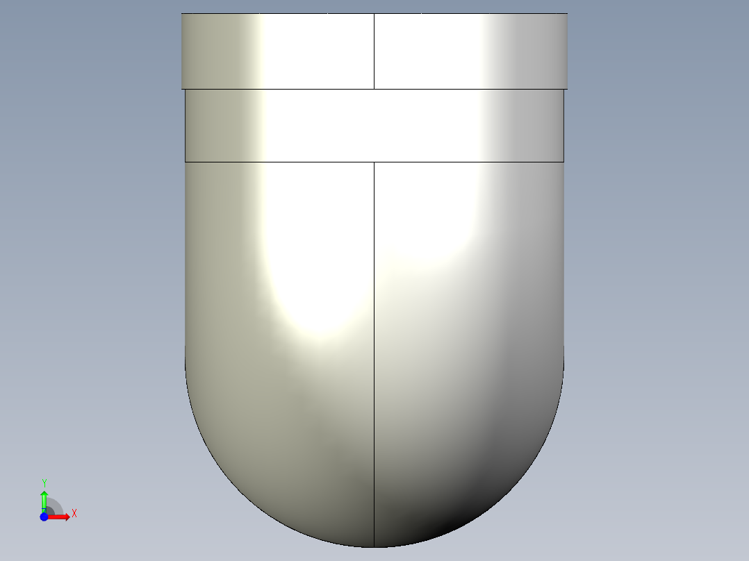1GIMC 90°肘增强溶剂焊接插座D和BSP螺纹不锈钢加强环母端R前视图