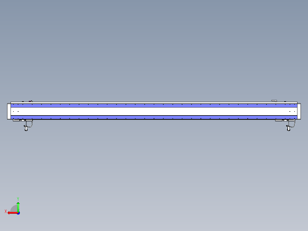 威洛博VL系列直线电机模组-2VL17E3-S2550后视图