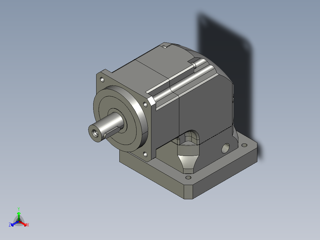 斜齿ZPGH090-L1 24-110-130-M8-8B LR61.STEP正等轴测图