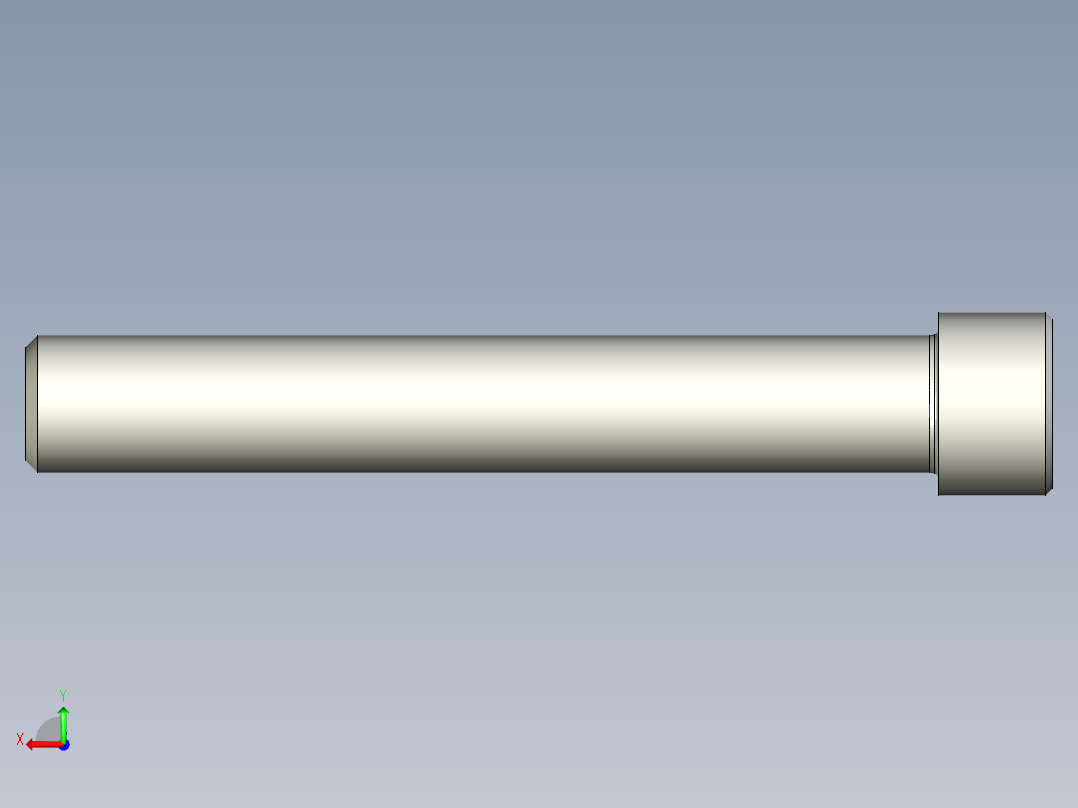 螺钉-Hexalobular_socket_screw-M12-80-20-10-16-10-C0.6.stp后视图