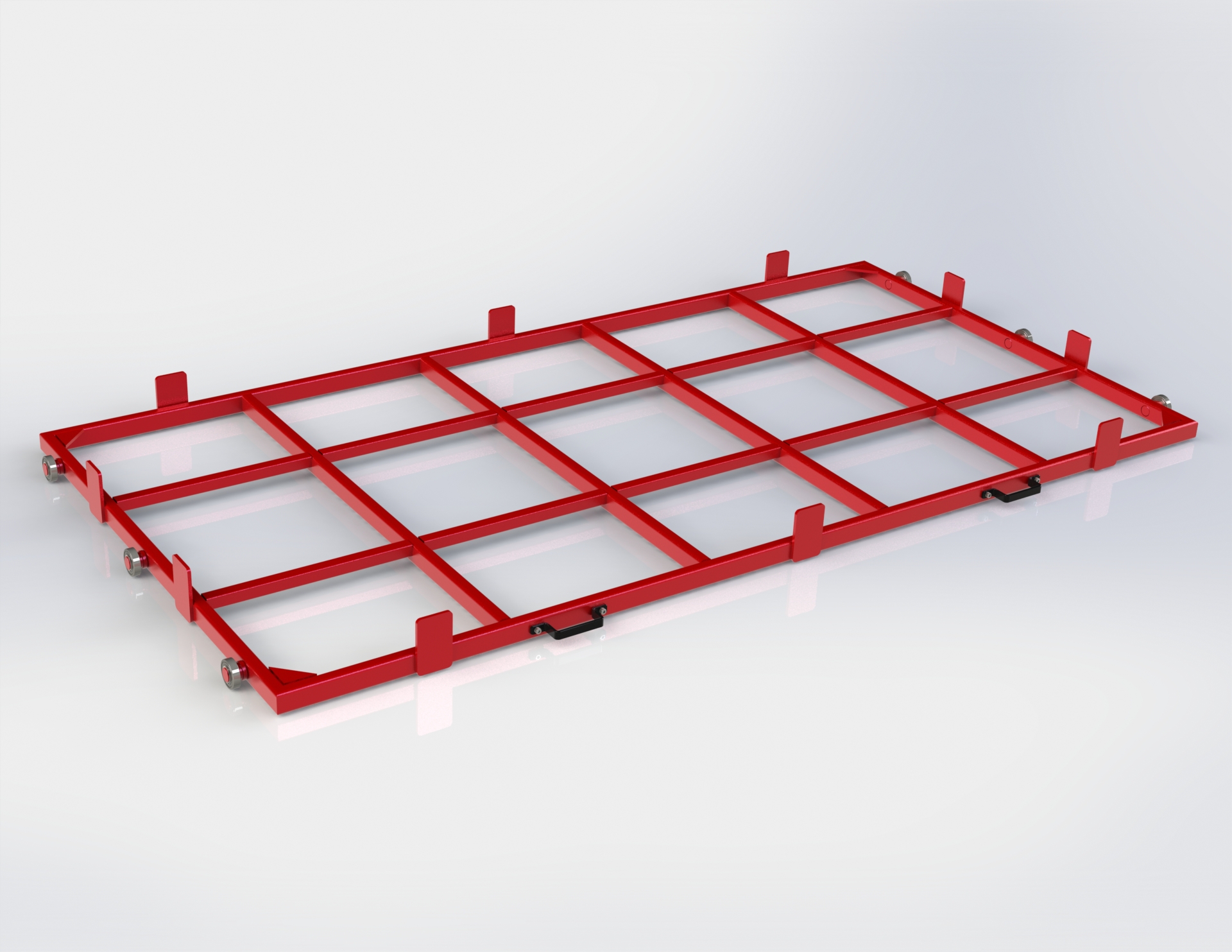 带轴承金属框架