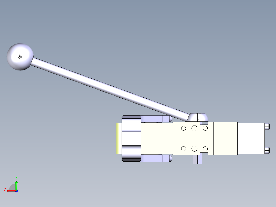 德克斯TUNKERS气缸数模MK50_1_A10后视图