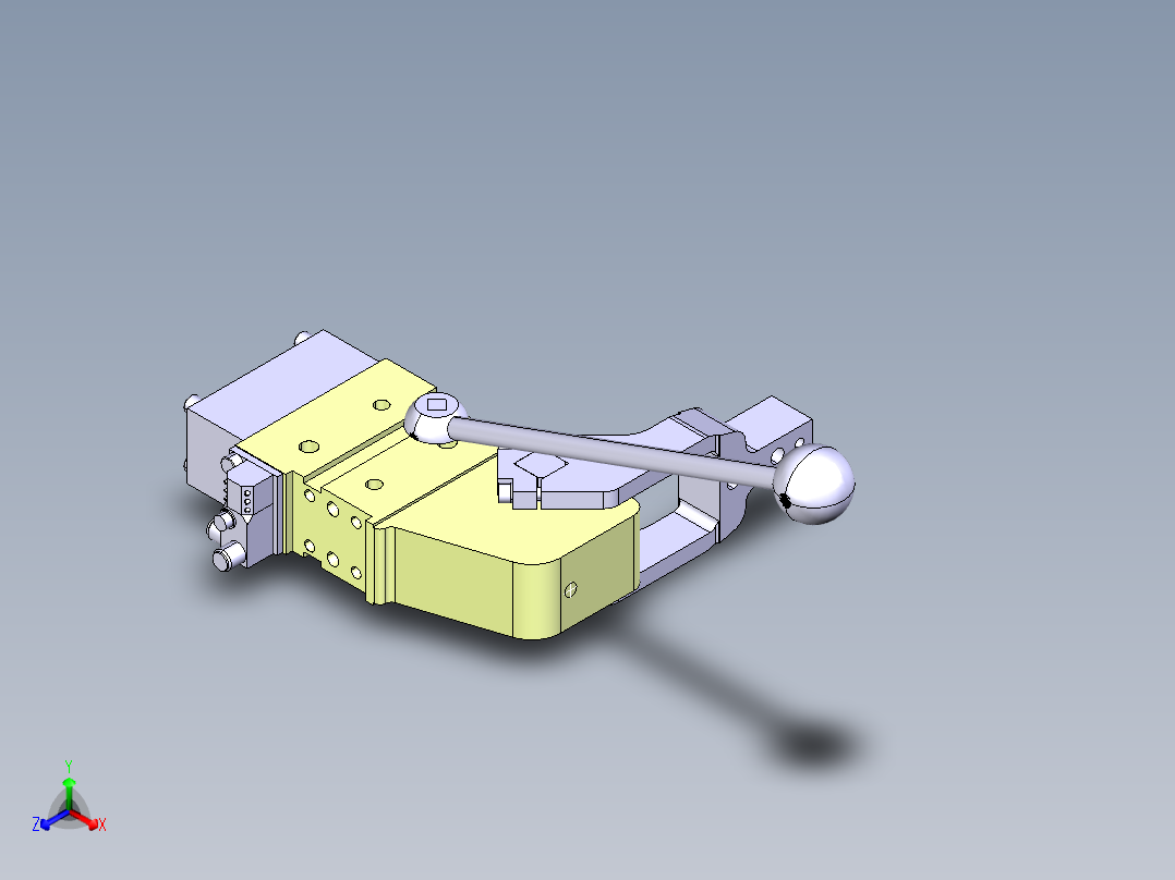 德克斯TUNKERS气缸数模MK50_1_A10正等轴测图