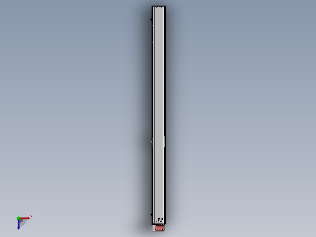 精密模组MT170-L125-2400-LU-M75-C4俯视图