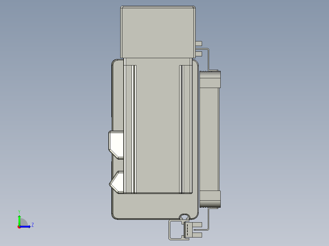 威洛博双电机滑台-VBC14S2-L50-S100-BLR-P40-C6左视图