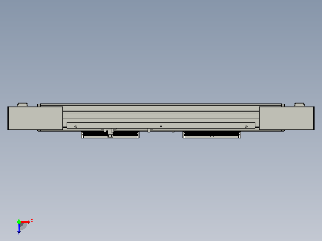 威洛博双电机滑台-VBC14S2-L50-S100-BLR-P40-C6俯视图