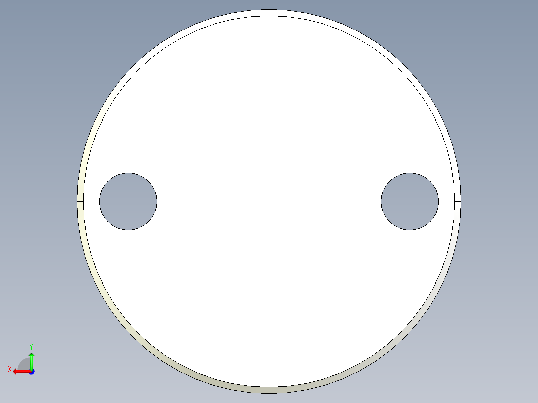 不銹鋼水平調整腳座2259-3D多系列多零件图纸模型后视图