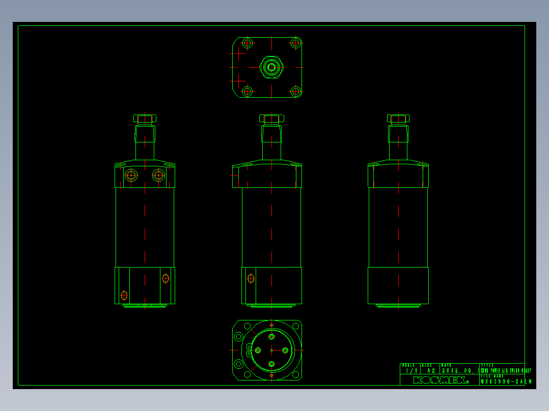 KOSMEKWHE2500-2ALN多系列多零件图纸模型多系列多零件图纸模型