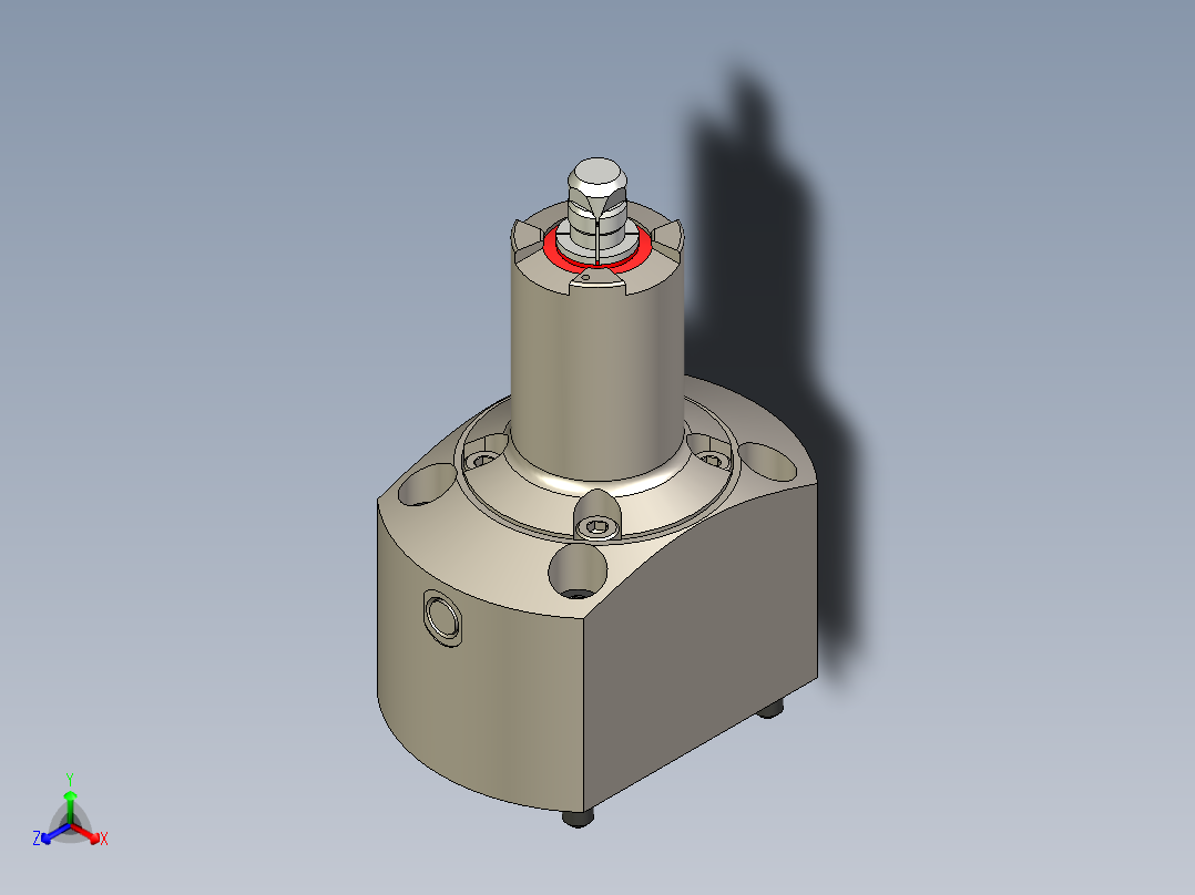 KOSMEKSFA1000-G0A-080-H70多系列多零件图纸模型多系列多零件图纸模型正等轴测图