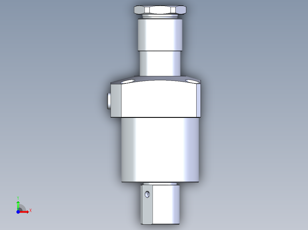 KOSMEKLHA1050-CLN多系列多零件图纸模型前视图