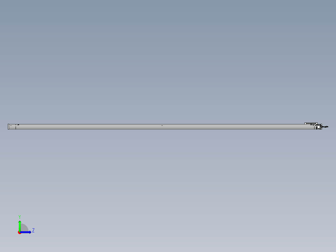 威洛博LB.GB同步带传动--欧规系列LB6A-L130-S3700-BR左视图