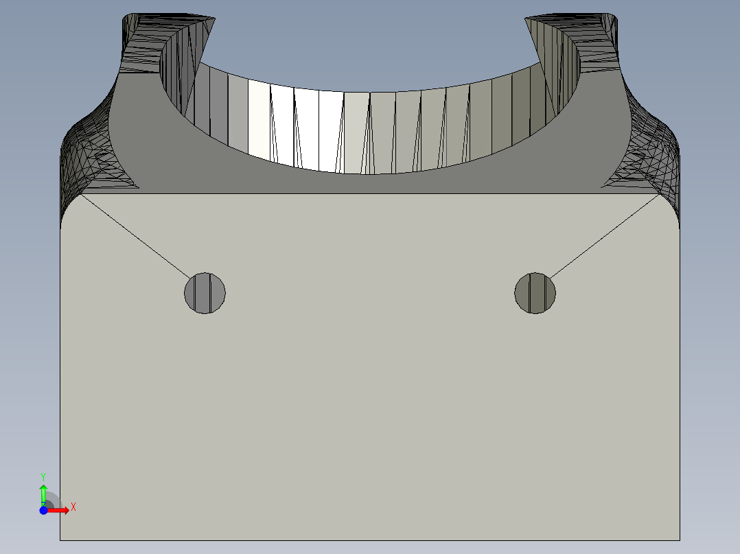 5'Fpv赛车无人机碳纤维框架机体前视图
