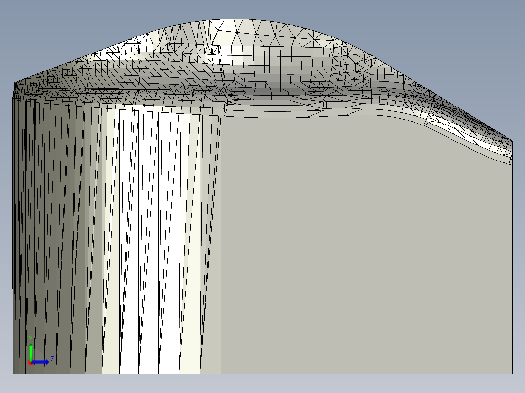 5'Fpv赛车无人机碳纤维框架机体左视图