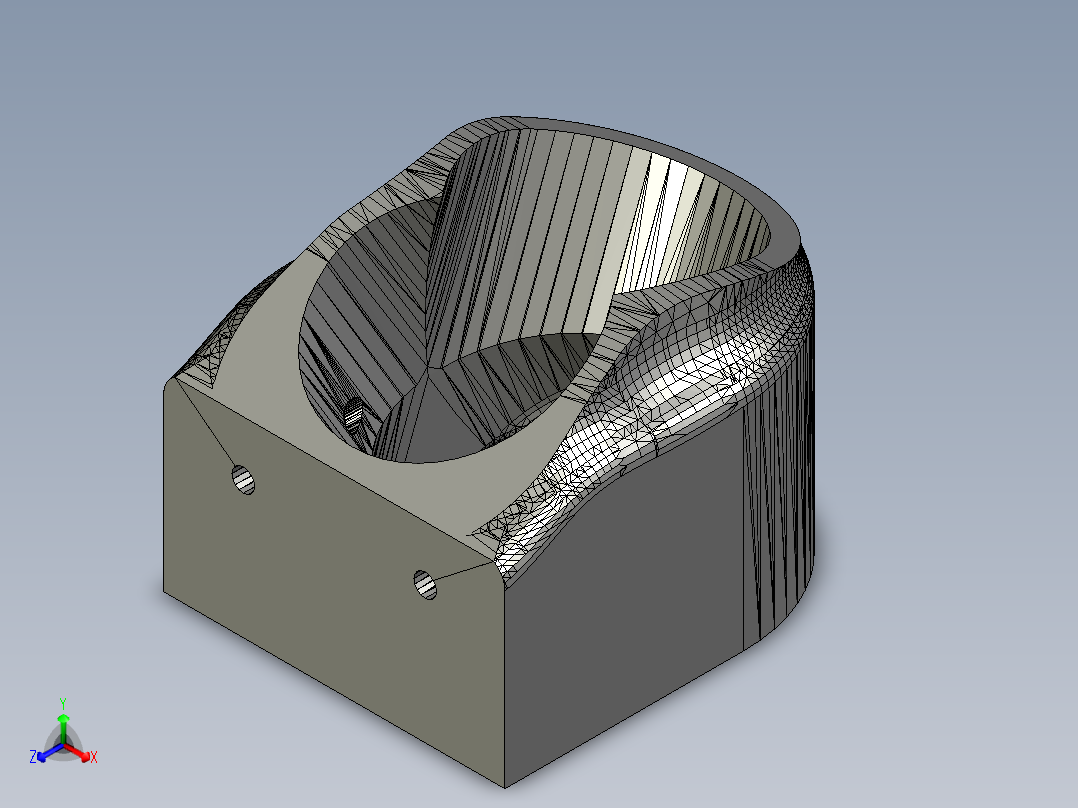 5'Fpv赛车无人机碳纤维框架机体正等轴测图