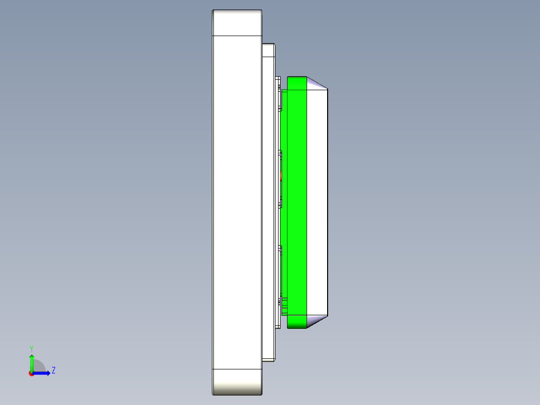 SPS-XJ-CNC3-shebian-0122左视图