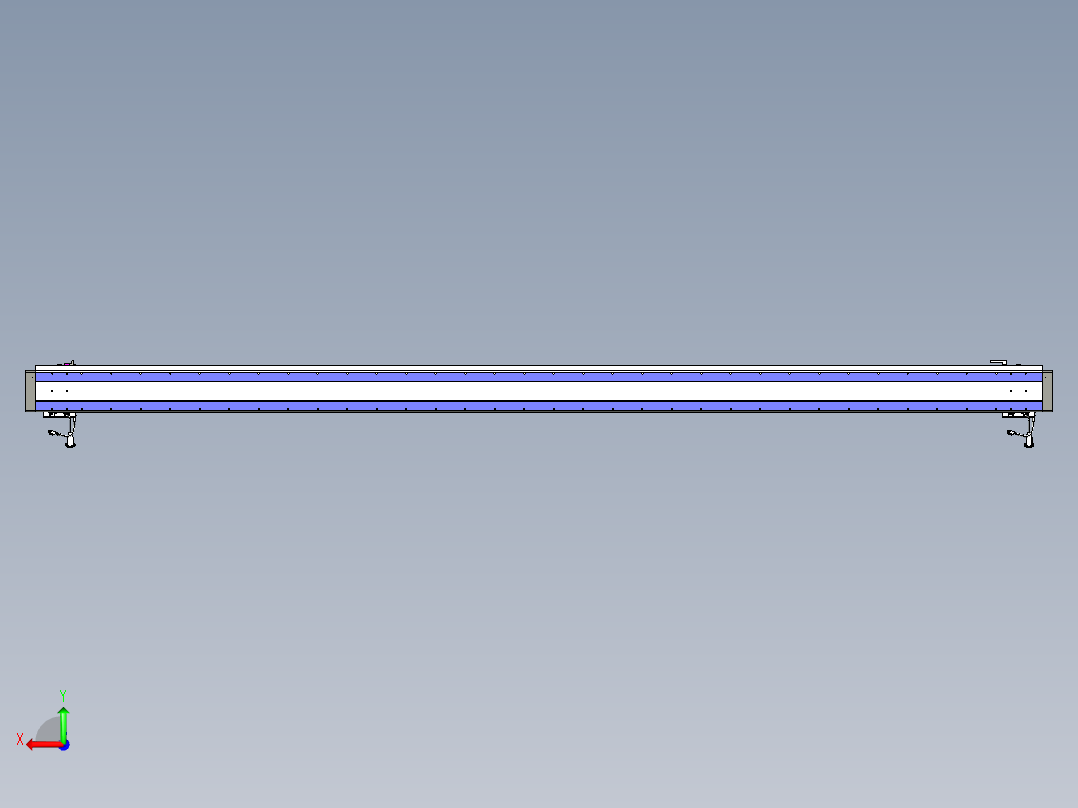 威洛博VL系列3d模型模组2VL14S1Y-S3100后视图
