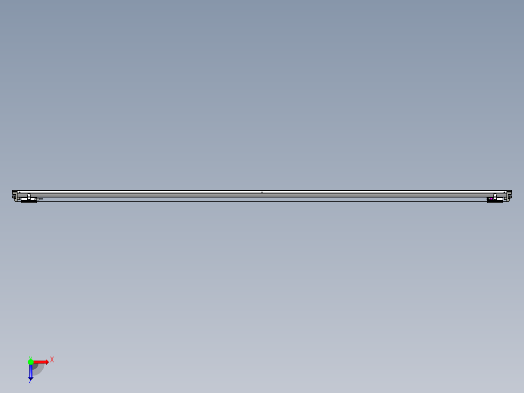 威洛博VL系列3d模型模组2VL14S1Y-S3100俯视图