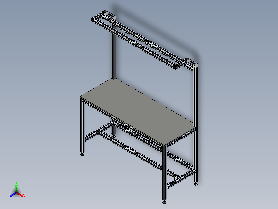 型材-WORKB 2 FULL DETAIL MODEL