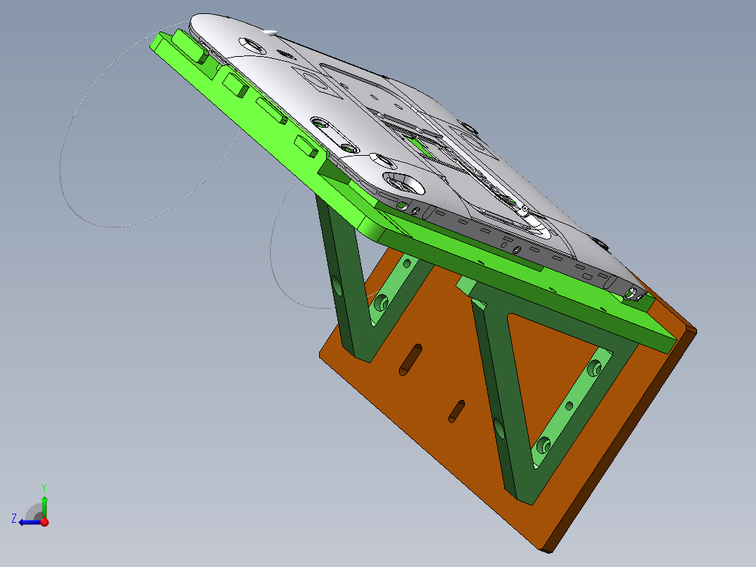 电子塑胶外壳检测生产线设备sw17右视图