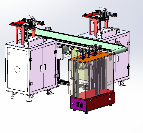 电子塑胶外壳检测生产线设备sw17