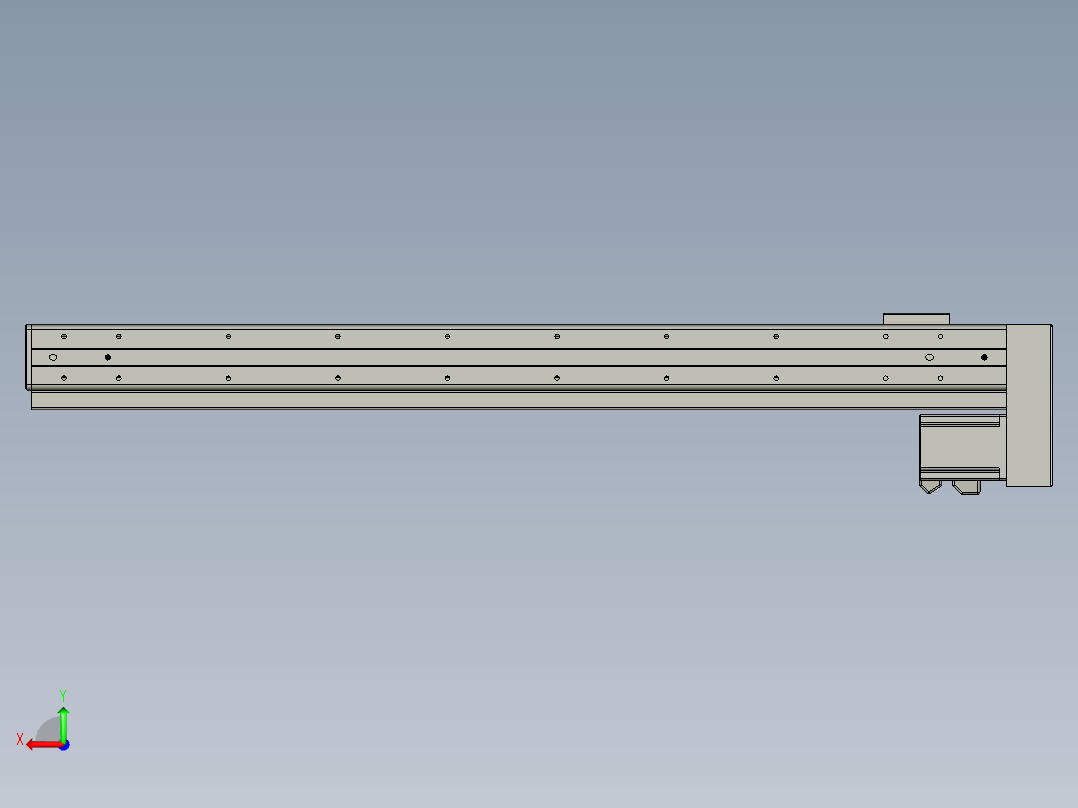 威洛博VF6-S700-BL后视图