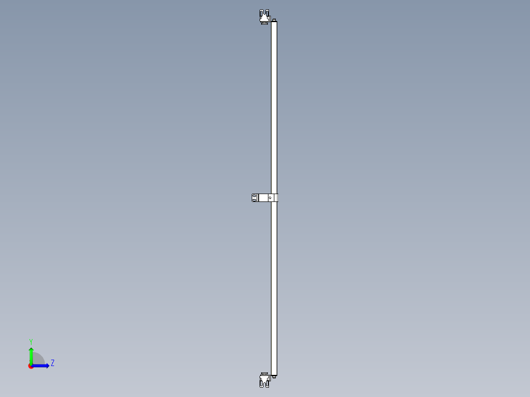 基恩士SL-JB111_side-mount_kc图纸模型左视图