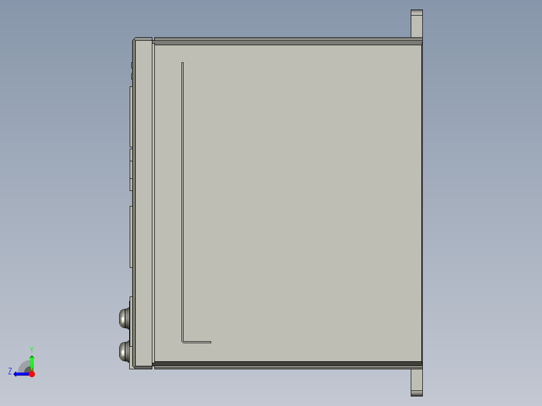 MBEG9A1BCP控制器右视图