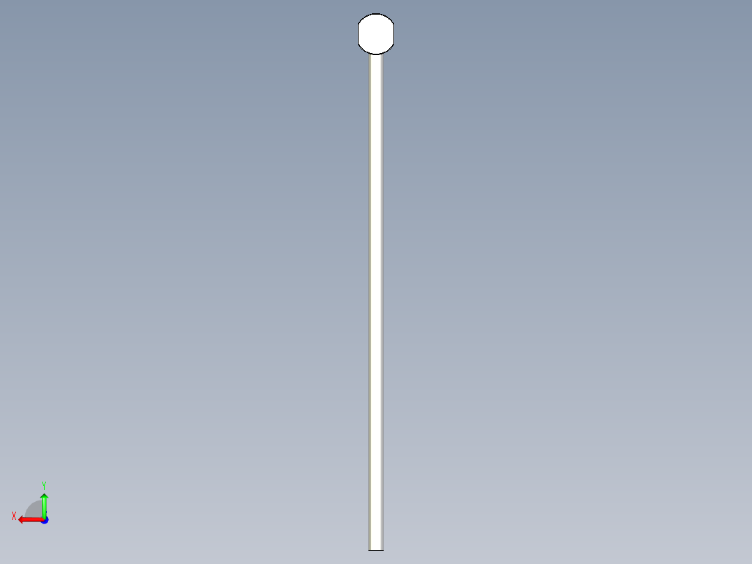 耐高温玻璃光纤_对射型FT-GWY320_3D后视图