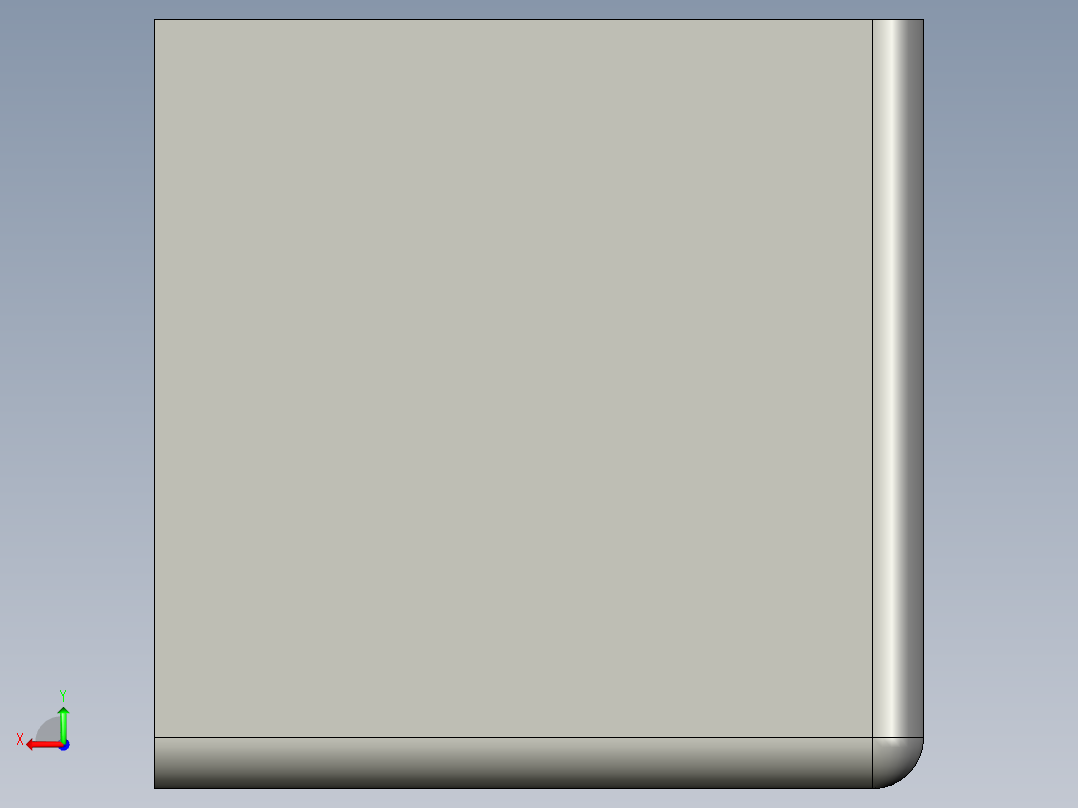 型材-BR 45X45 CORNER BRACKET SQUARE CAP 3842517291后视图