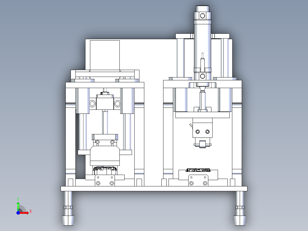 手机壳测试治具前视图