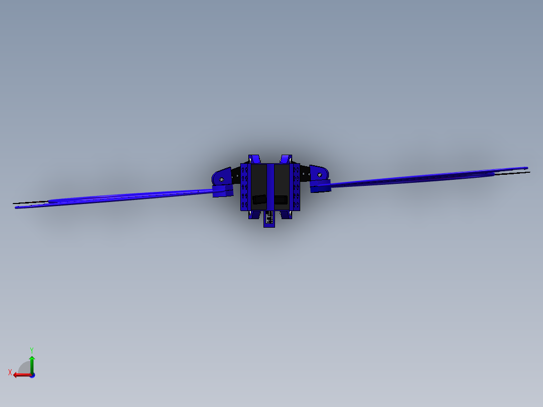 仿生蝴蝶资料包后视图