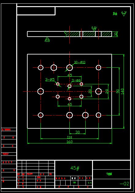 D0798-变压器芯片冲压工艺与模具设计+CAD+说明书==527722=300