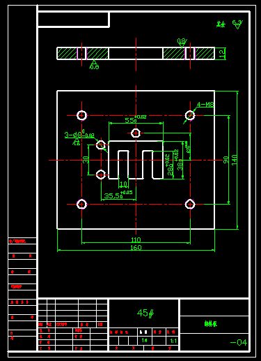 D0798-变压器芯片冲压工艺与模具设计+CAD+说明书==527722=300