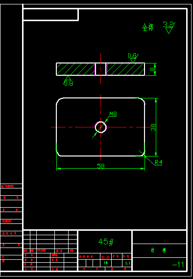 D0798-变压器芯片冲压工艺与模具设计+CAD+说明书==527722=300