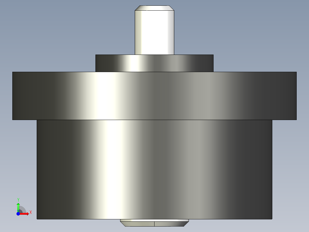 型材-KJN SUPPORT WHEEL WITH SIDE SUPPORT 3842218941前视图