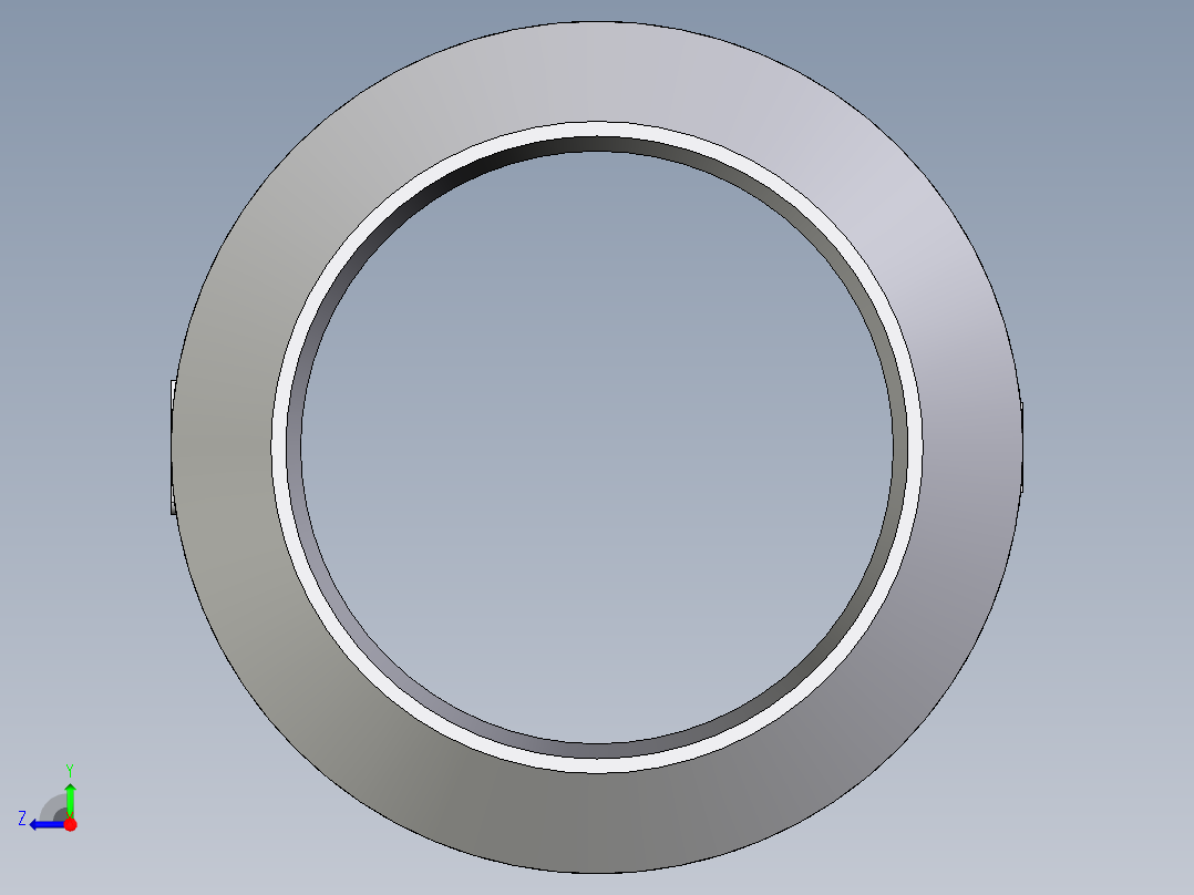 卡套式工业通用硬管接头Progressive_stop_ring_PSR08LX右视图