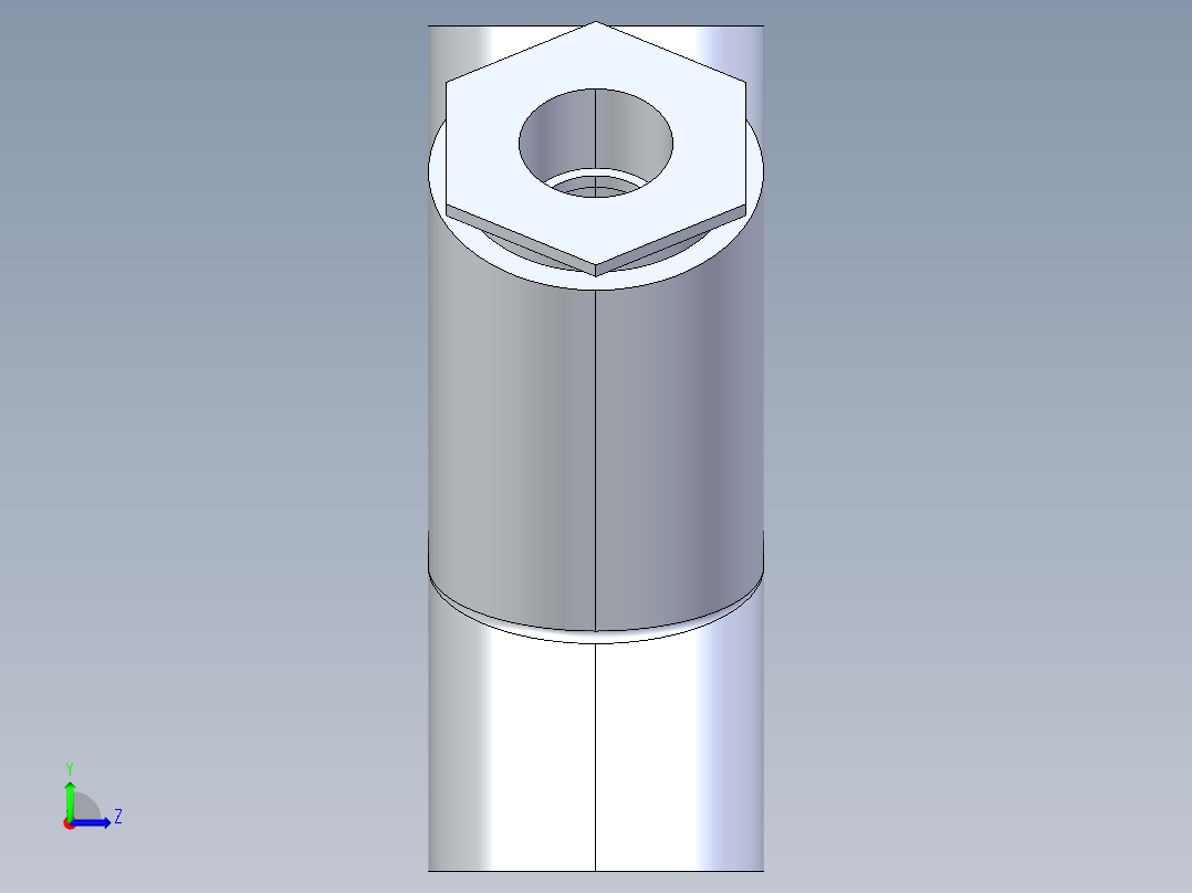 CPVC管件34-Sch80_45_Reducing_Wye_SxSxS_9870-337FB_3in x 1.5in左视图