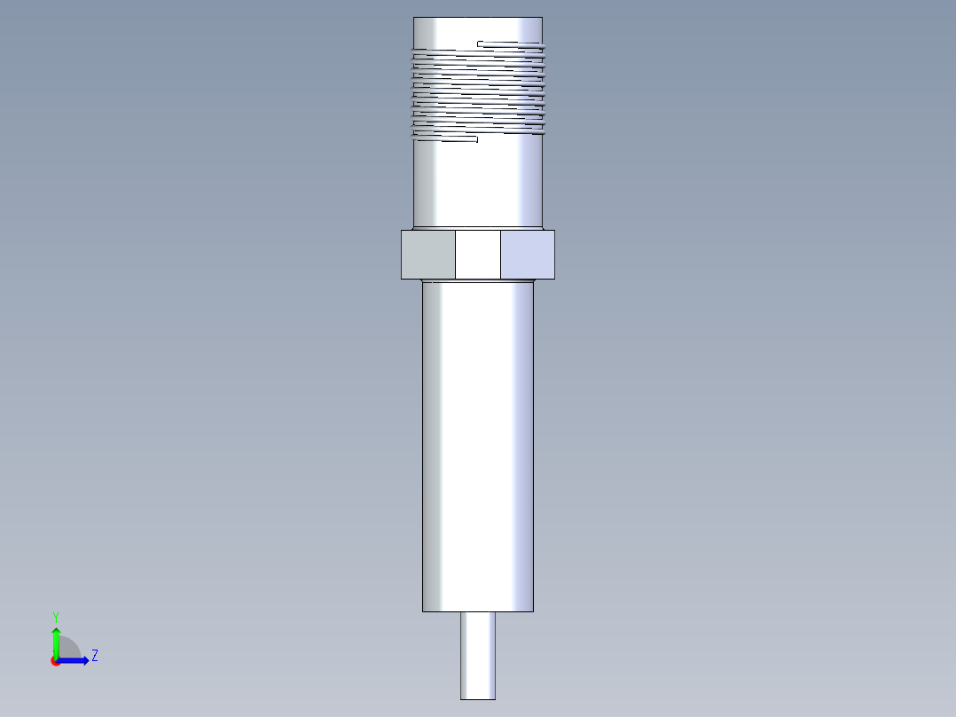 SMA接口73左视图
