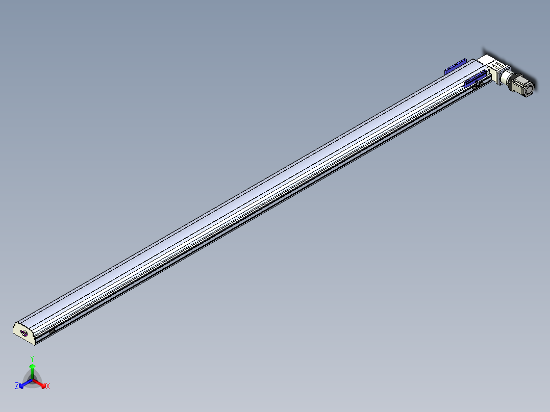 同步带滑台-半封闭B17-L100-S3300-R-P75-D3-N3