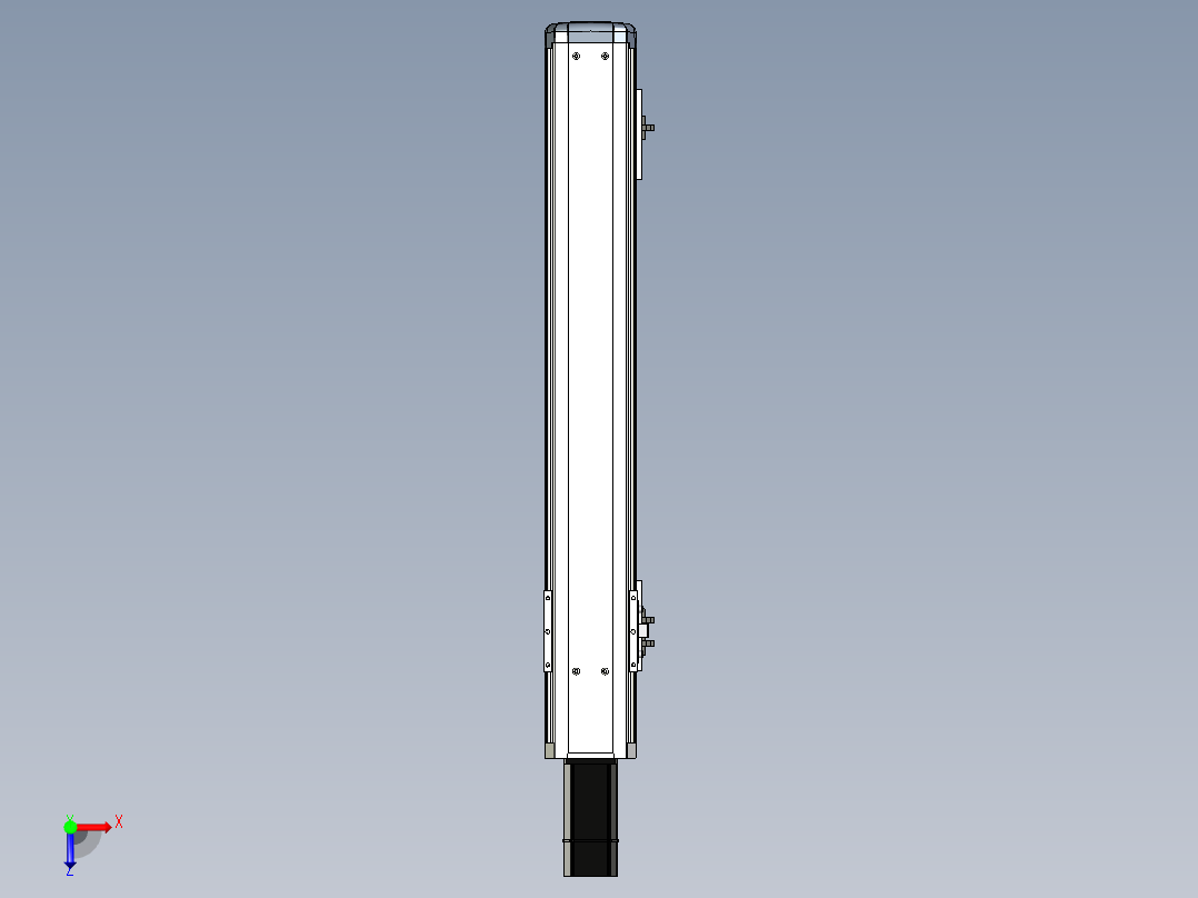 Toyo东佑达直线模组-ETH12-550-BC-200W+煞車俯视图
