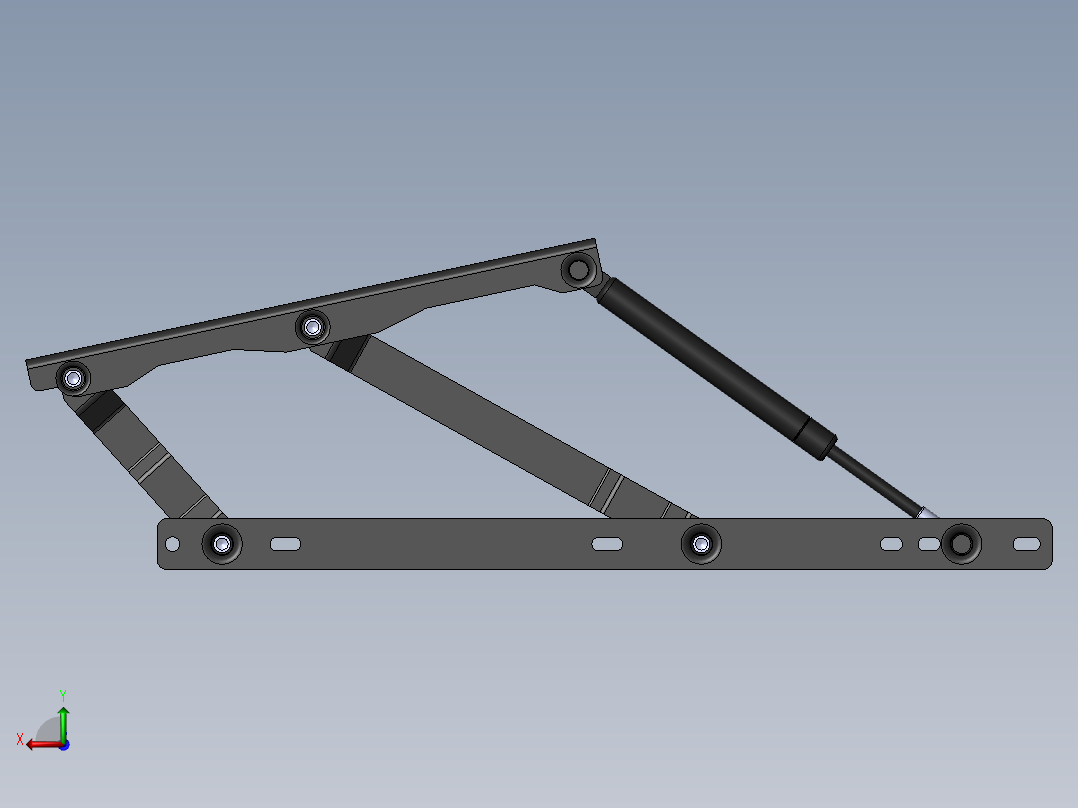 沙发转换机构(1)后视图