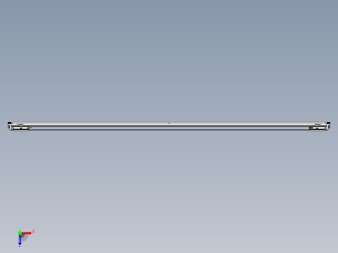 威洛博VL系列3d模型模组2VL22H2Y-S3250俯视图
