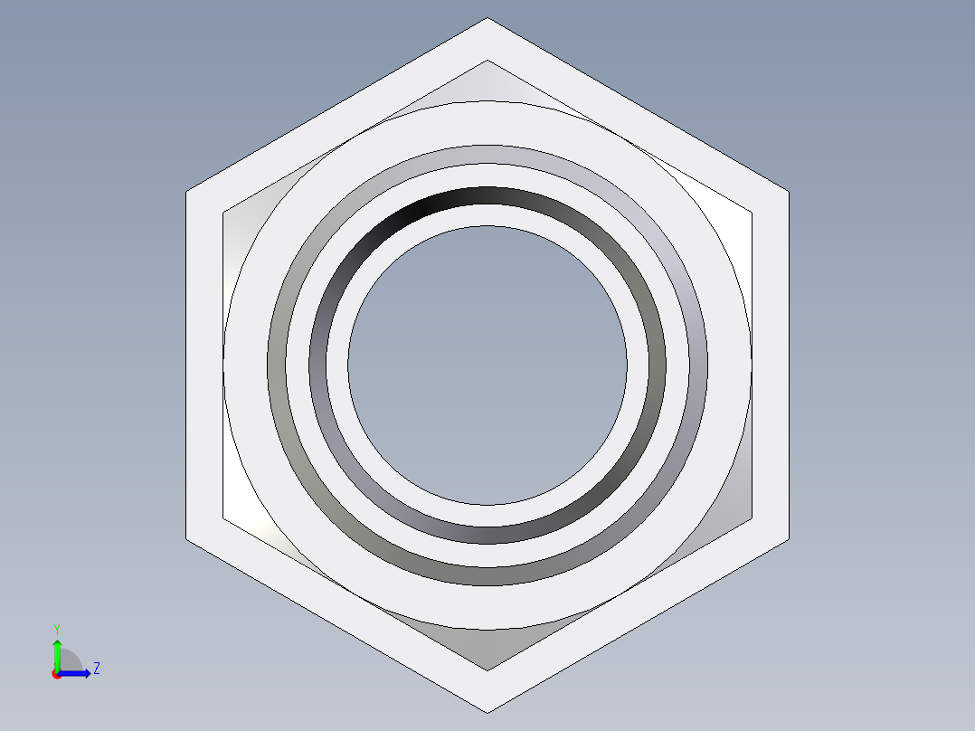 卡套式工业通用硬管接头EO_Bulkhead_union_SV22LOMDCF左视图