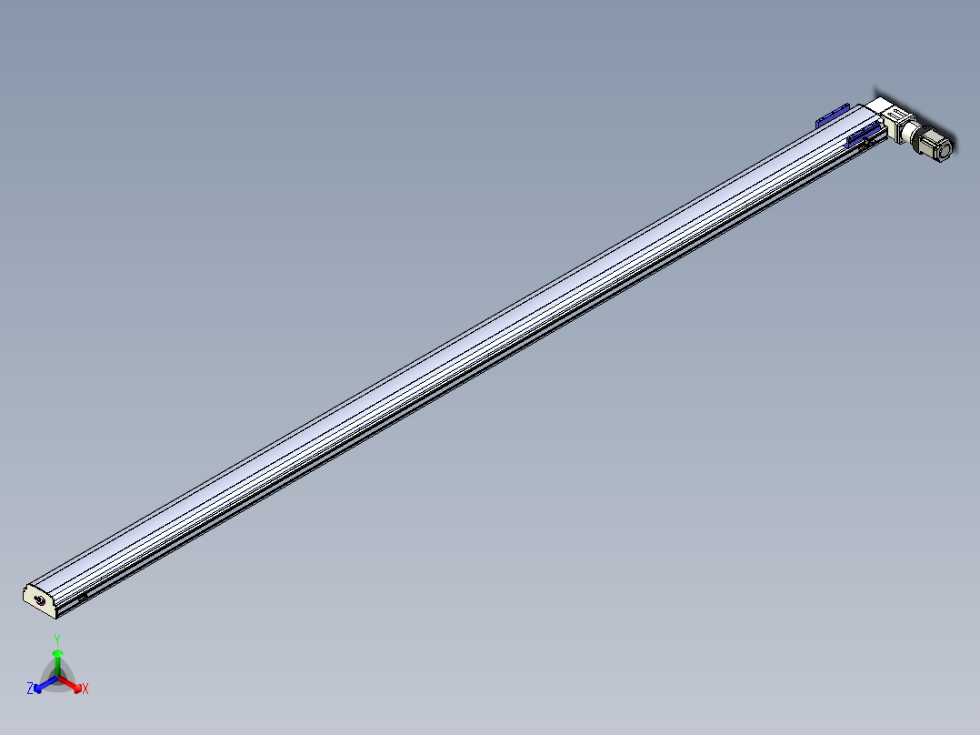 同步带滑台-半封闭B17-L100-S4000-R-P75-D3-N3