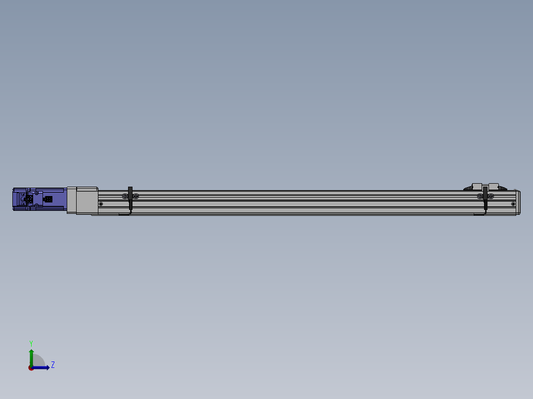 精密模组MY50-T10-600L-BC-P10B-C4-C左视图
