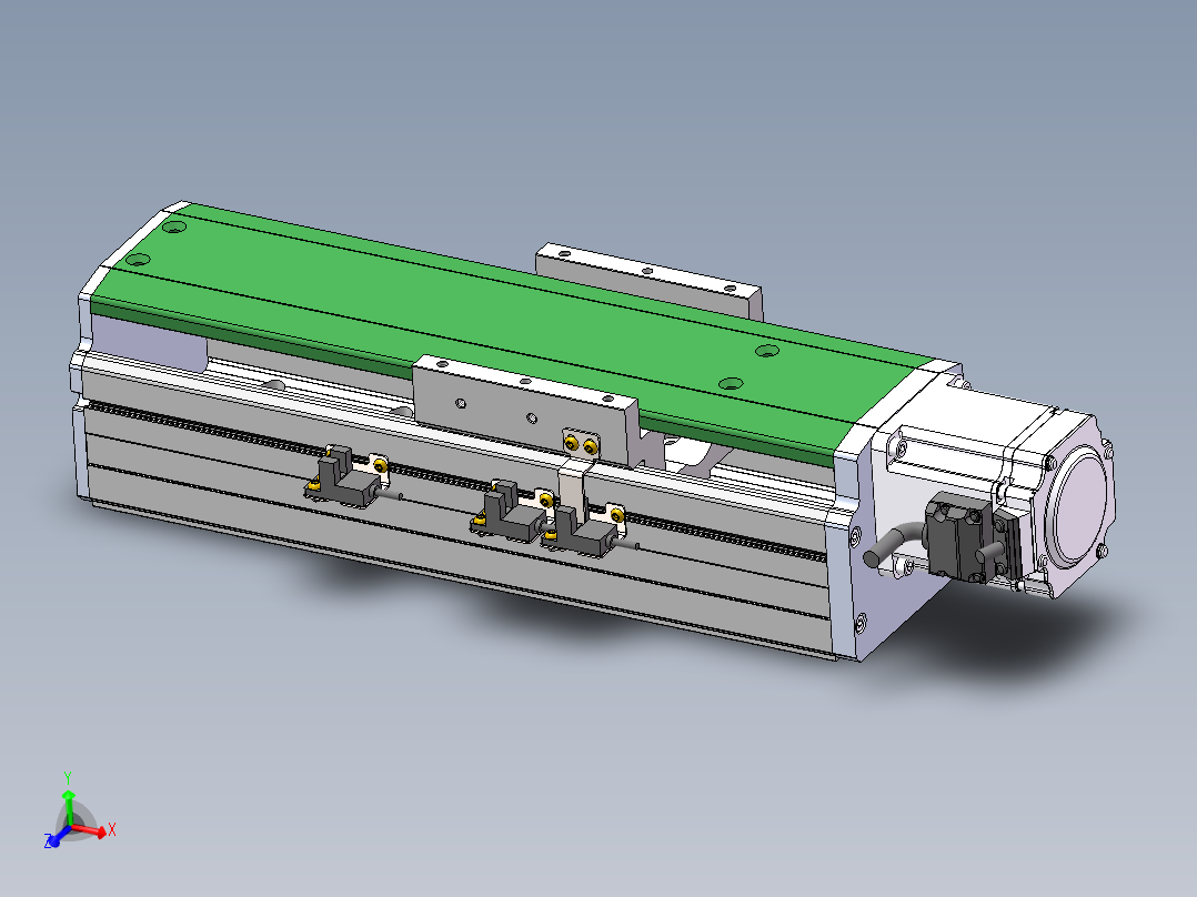 MTH丝杆半封闭模组MT100BS-BC-200W