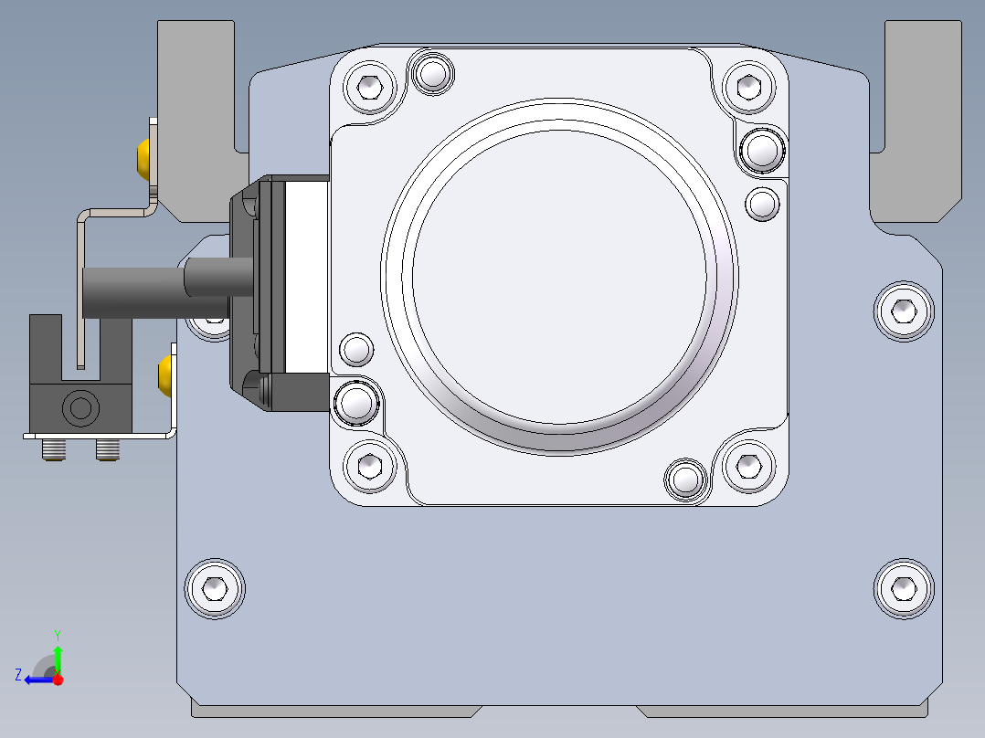 MTH丝杆半封闭模组MT100BS-BC-200W右视图