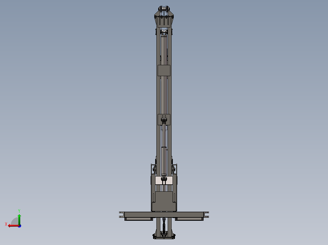 地质分层抽水试验装置后视图