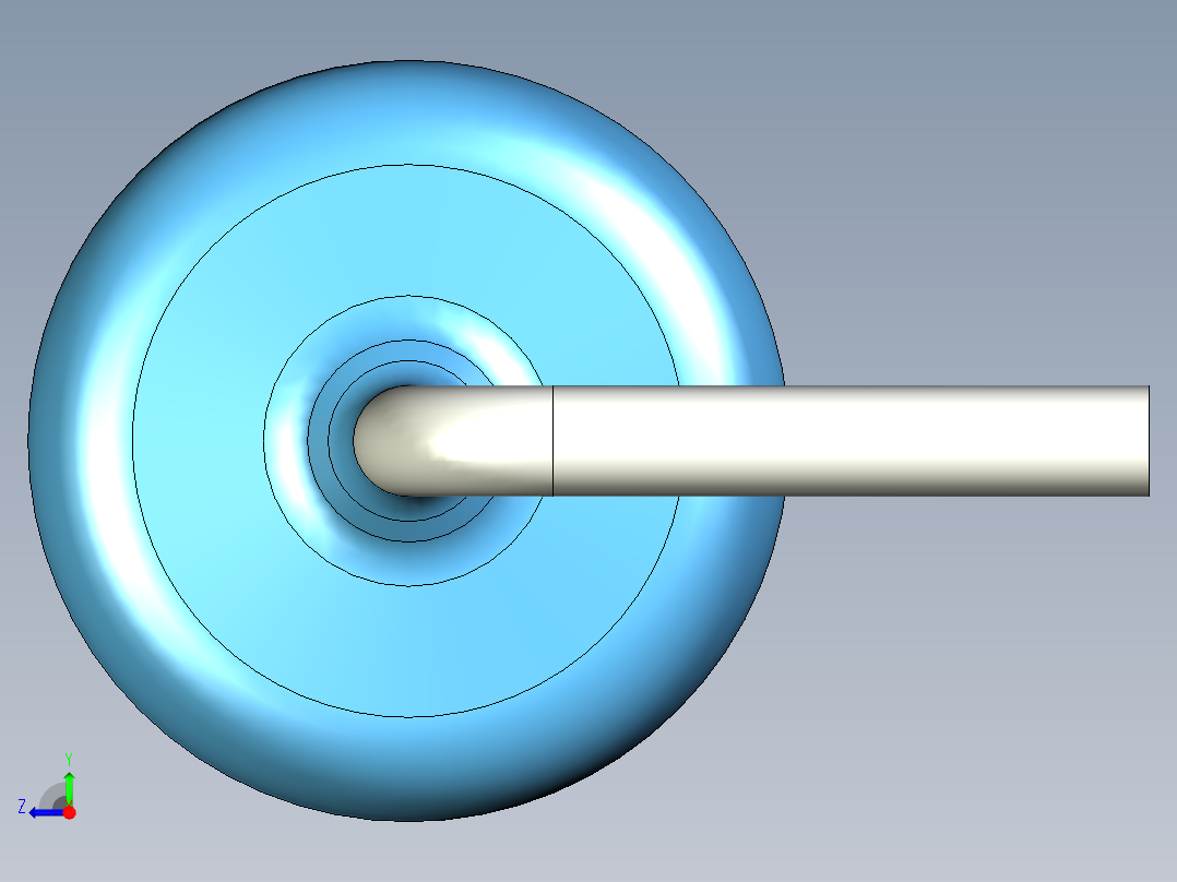 无源元件封装-RES-2W-H-MF右视图