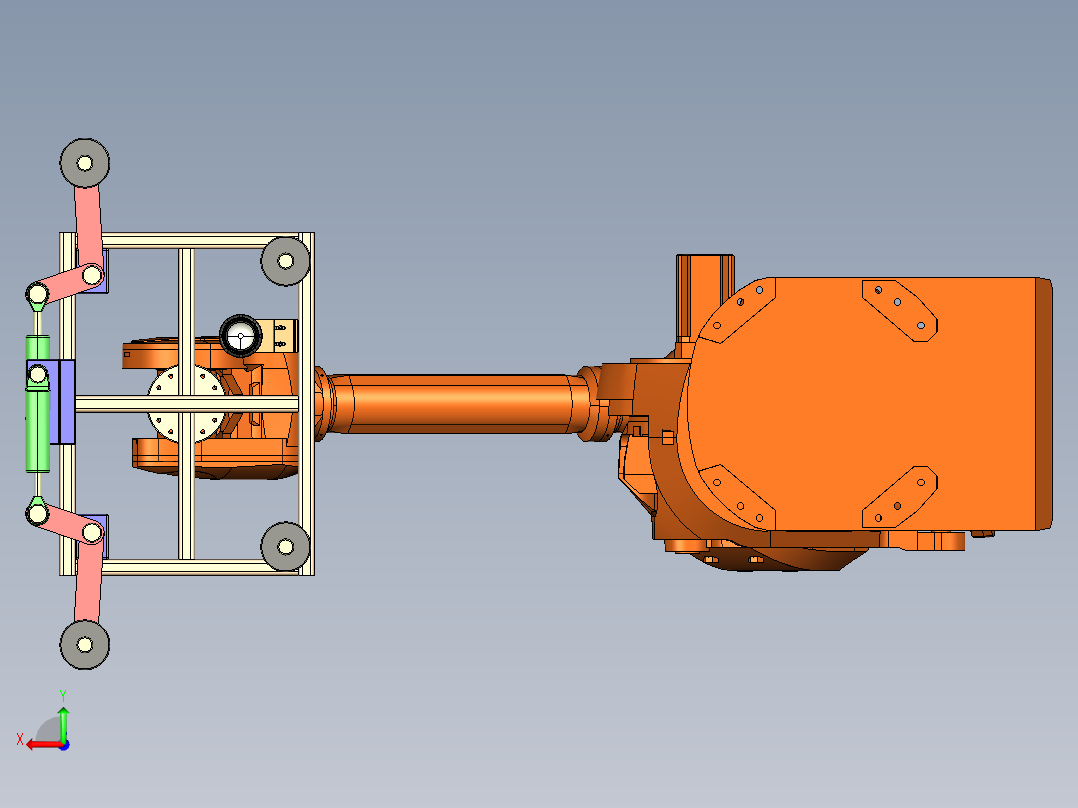 机械臂和末端执行器（工业机器人）CROE2.0.zip后视图